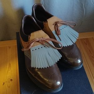 Prada Men's Golf Shoes Wingtip 10.5UK 11.5US